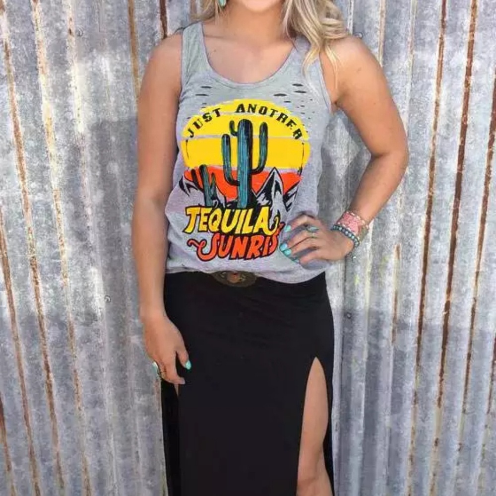 Tequila Sunrise Tank - Picture 3 of 3